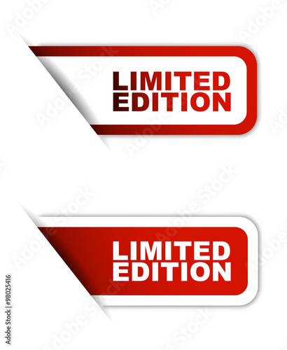 red vector element limited edition