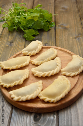 Obraz na płótnie Homemade dumplings
