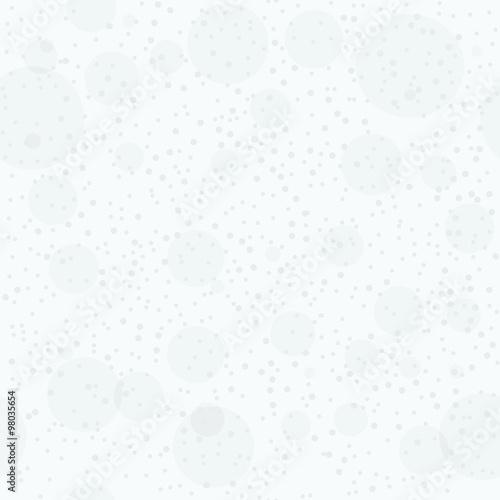 Winter seamless pattern with snowflakes in the sky