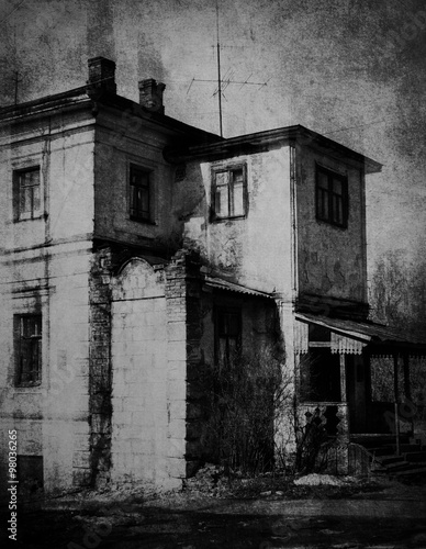 abandoned stone house © happyframe