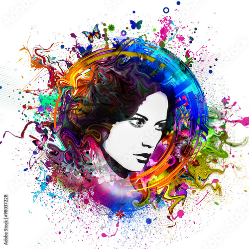 красивая девушка