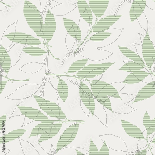 Floral Seamless Pattern Background