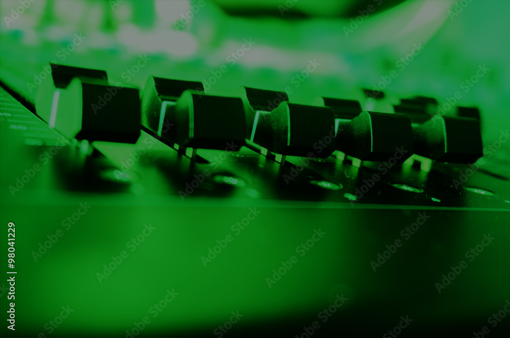 Fototapeta premium Mixer low resolution background
