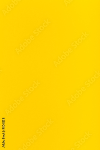 yellow colored vertical sheet of paper