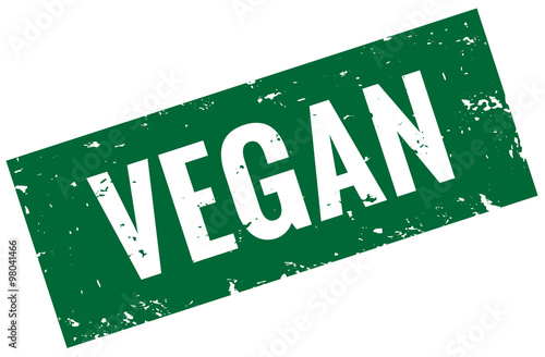 Vegan Stempel grün 