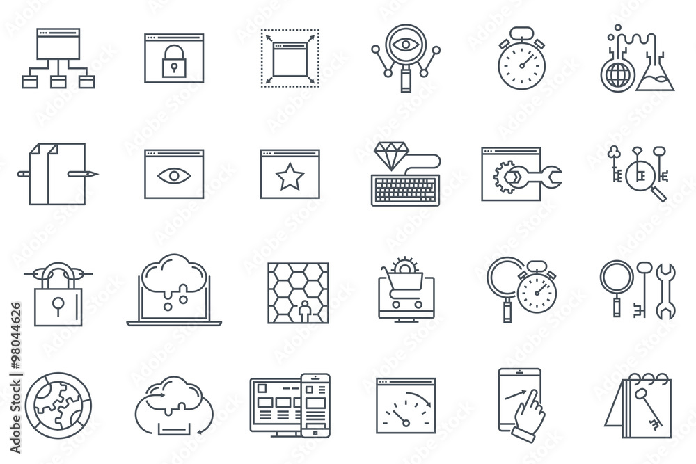 Search engine optimization icon Search engine optimization icon