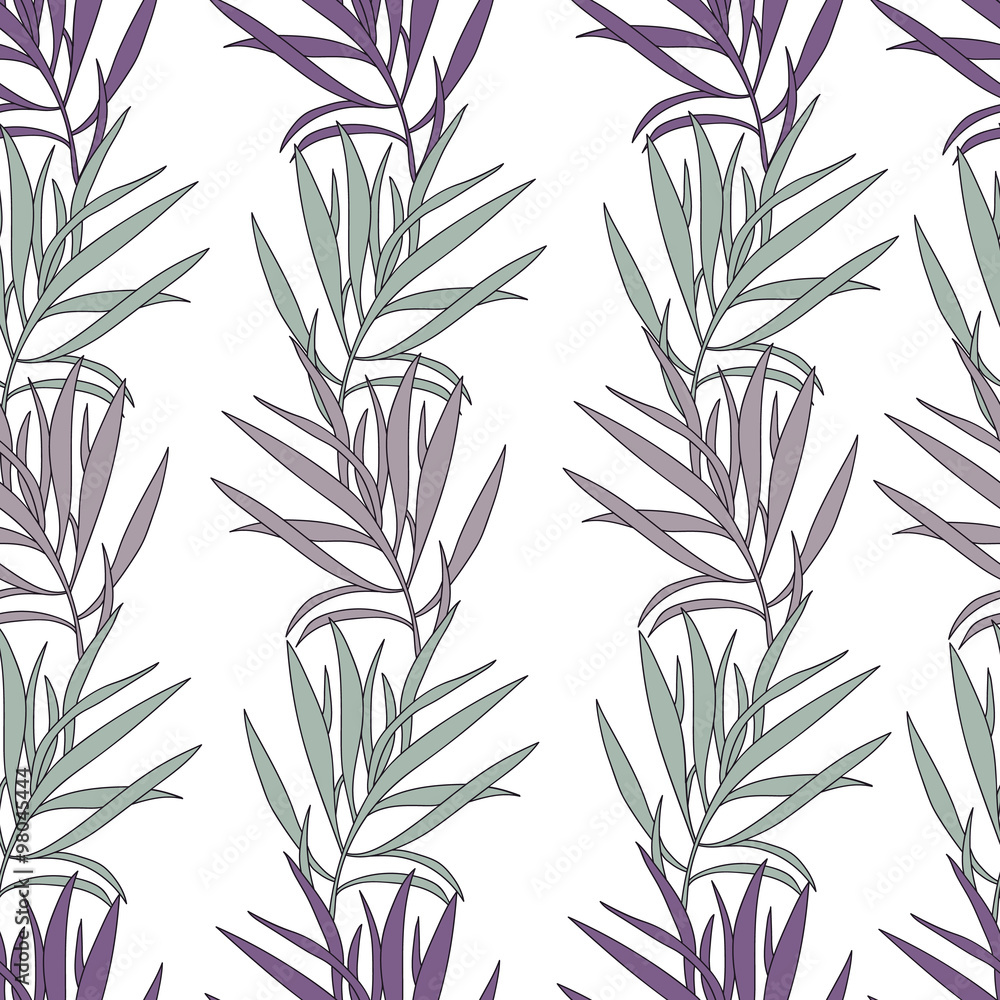 Fototapeta premium Floral design seamless background texture pattern