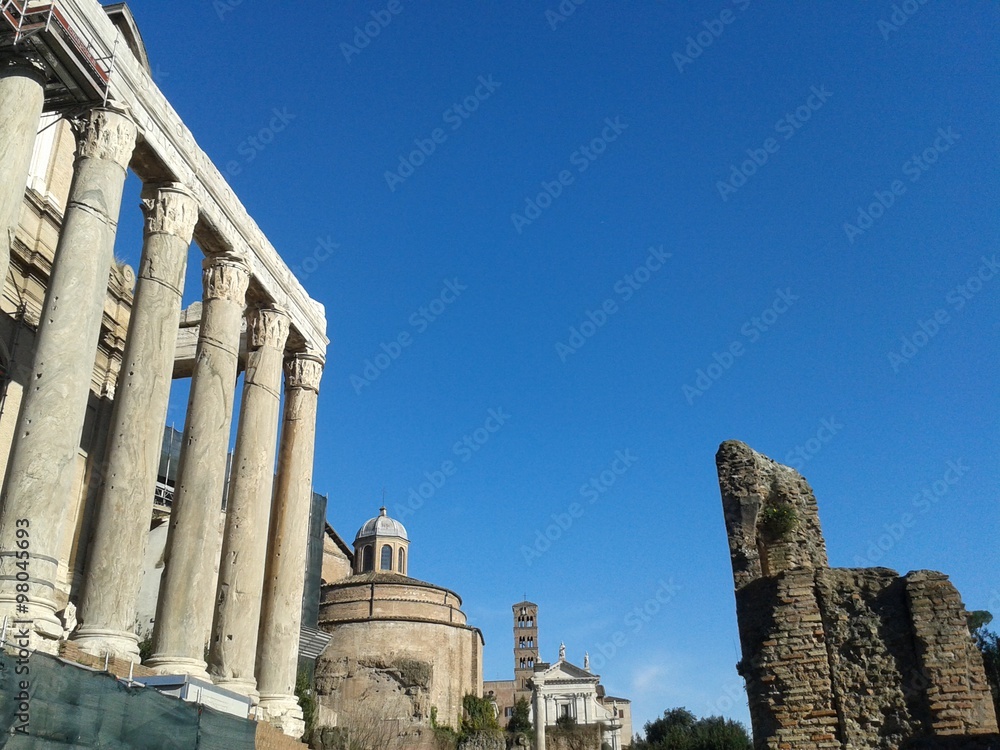 Obraz premium Ciudad del Foro Romano