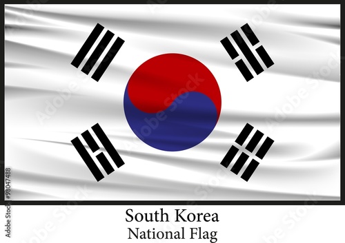 National flag of South Korea