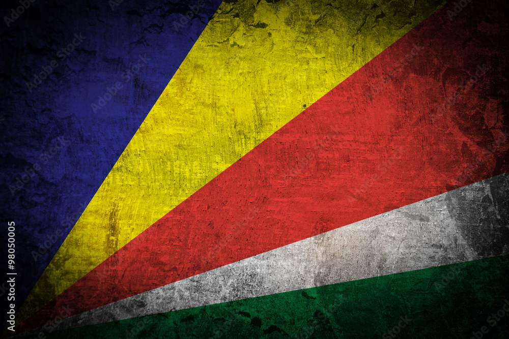 Grunge Seychelles Flag 