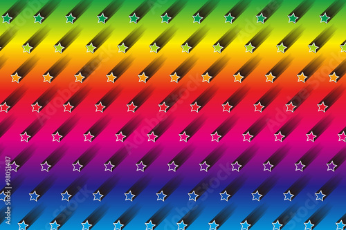 #Background #wallpaper #Vector #Illustration #design #free #free_size #charge_free #colorful #color rainbow,show business,entertainment,party,image 背景素材壁紙,流れ星,星の模様,星模様,スターダスト,星屑,ピカピカ,キラキラ,輝く,パターン,星柄