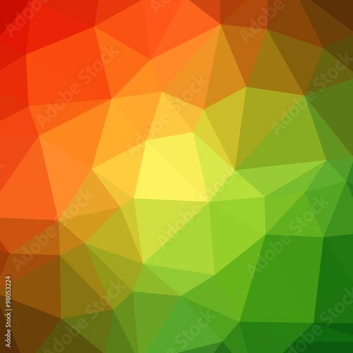 colorful abstract background of triangles low poly