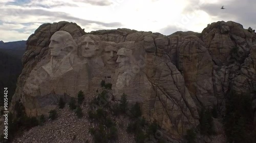 Aerial South Dakota Mt Rushmore
Aerial video of Mt Rushmore in South Dakota during the day.