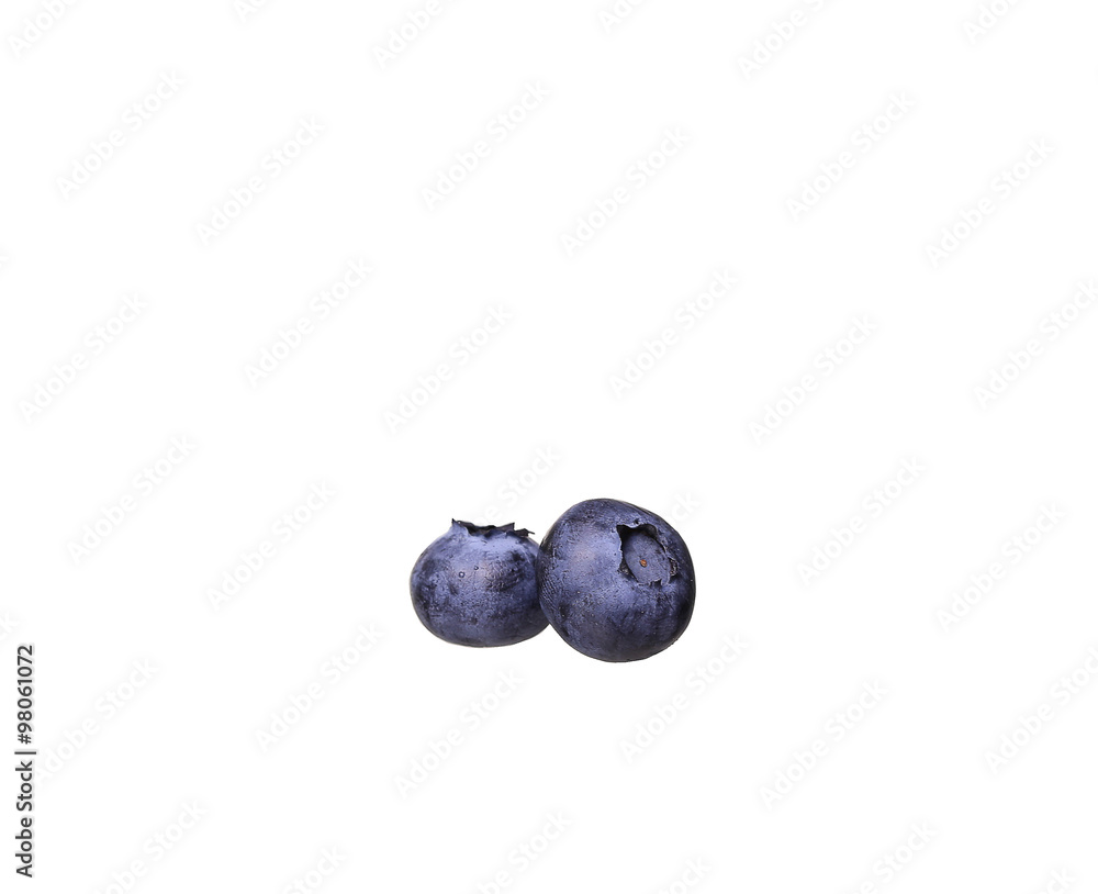 Fresh blueberry isolated on white background Fresh blueberry isolated on white background