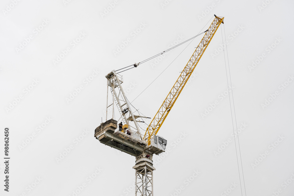 building construction crane