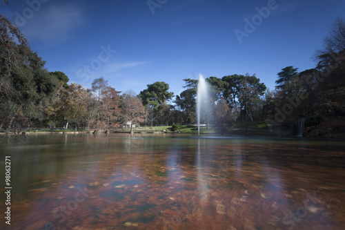 Obraz na płótnie Lake Crystal Palace w salonie