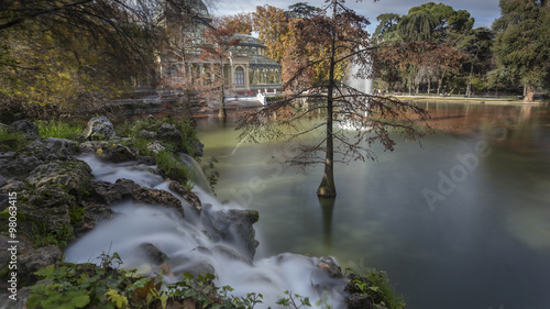 Obraz na płótnie Lake Crystal Palace w salonie