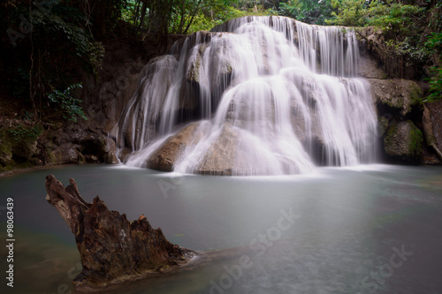 Huay Mae Kamin Waterfall  beautiful waterfall