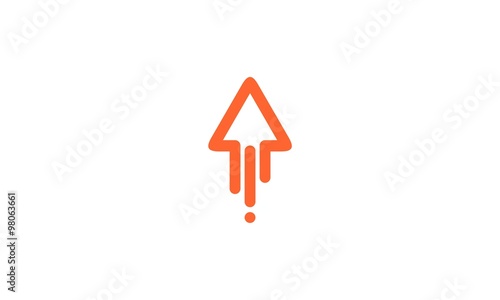  abstract arrow company logo