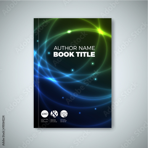 Modern Vector abstract brochure design template