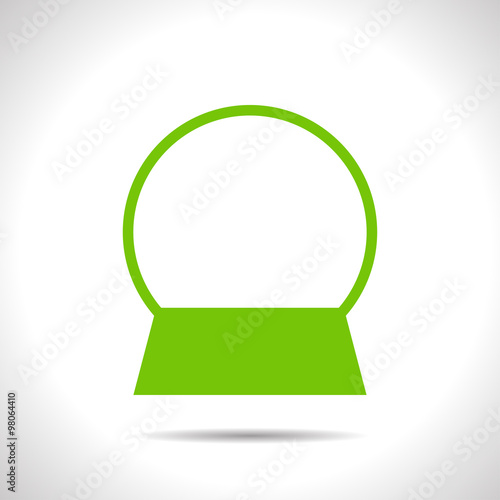 Vector christmas icon.