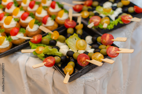 Fotografie Catering stics