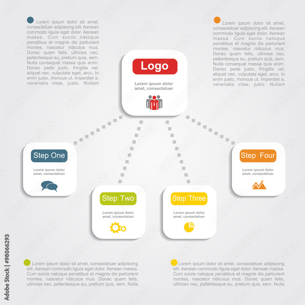 Infographic design template. Vector illustration.