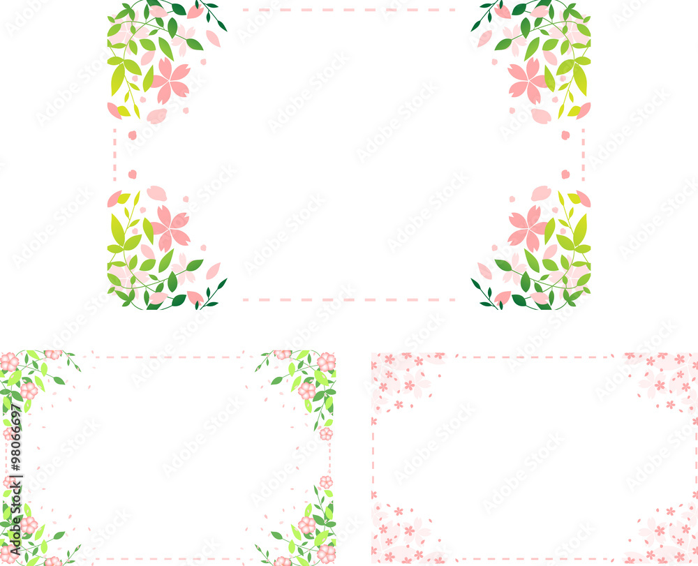 桜 フレームセット 桜 フレームセット