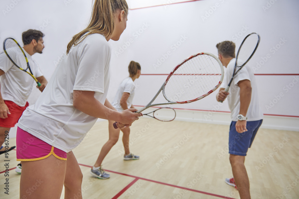 Squash is our favorite leisure activity