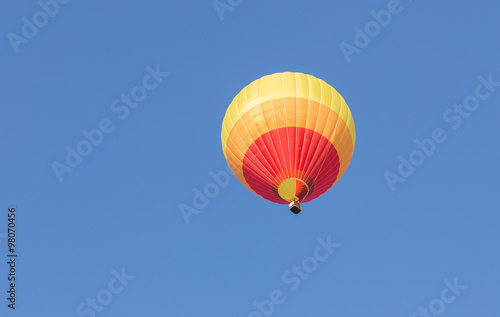 Colorful hot air balloon © littlestocker