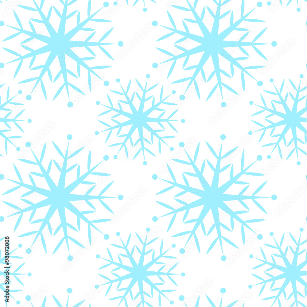 Snowflake pattern seamless Snowflake pattern seamless