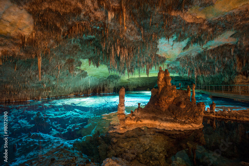 Photos Dragon caves on Majorca, wide angle