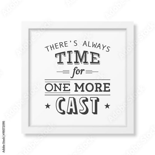 Quote typographical Background in the white frame 