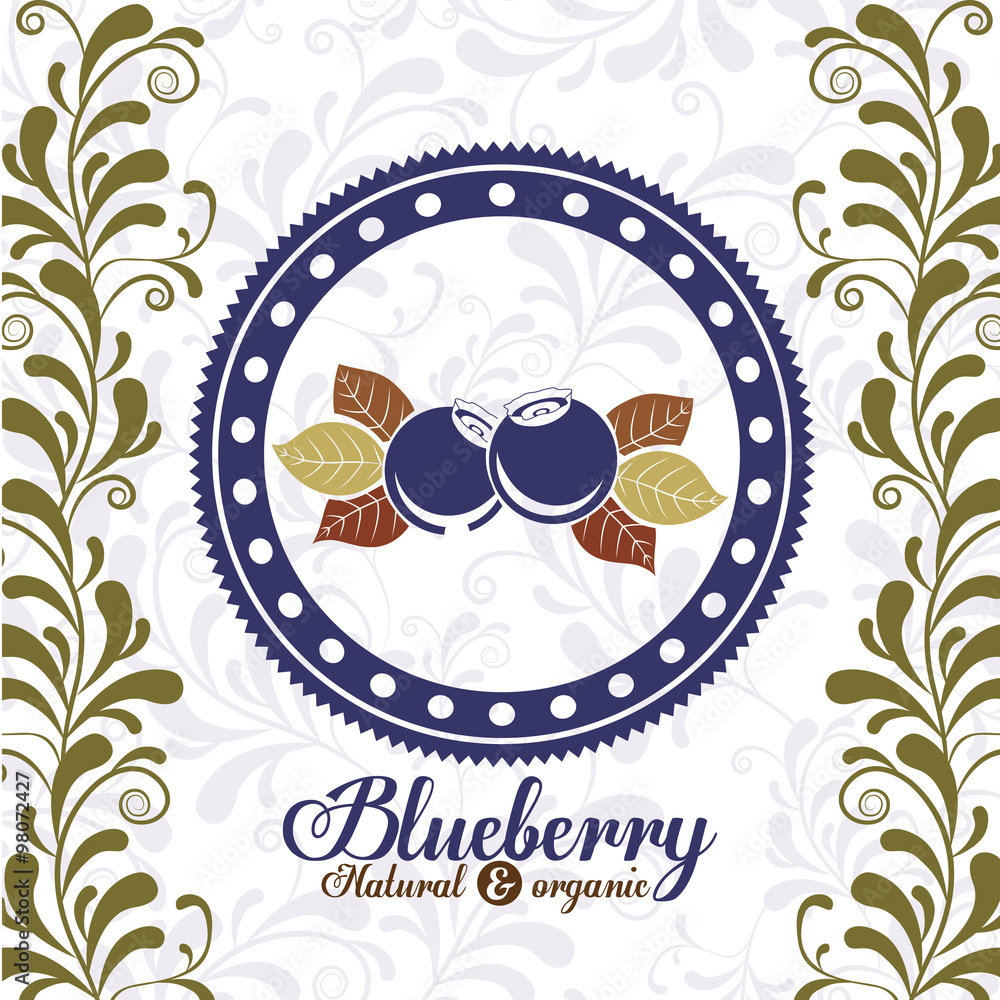 delicious blueberry design 