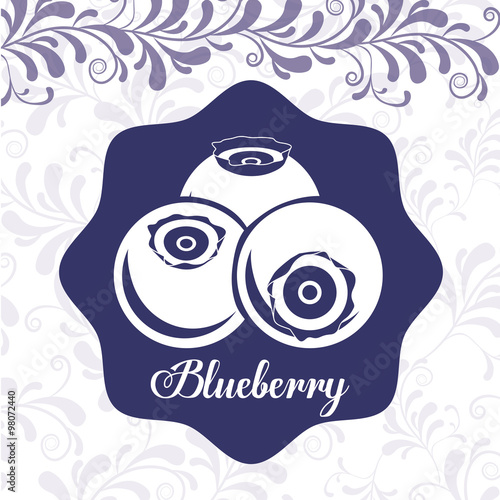 delicious blueberry design 