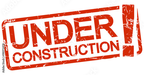 red stamp with text under construction