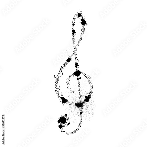 Vector Illustration of an Abstract Music Design