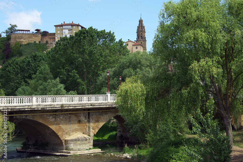 Brücke über den Ebro in Haro Rioja