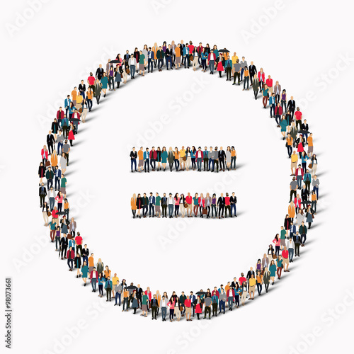 people  shape  tag equally