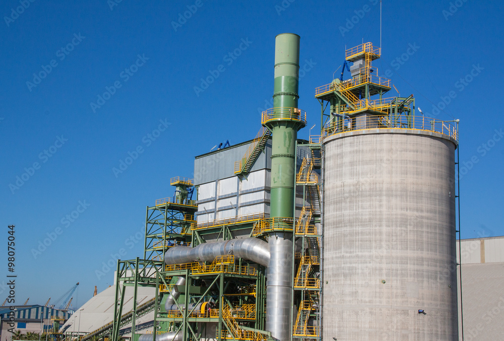 Obraz premium Silo industriel de conservation