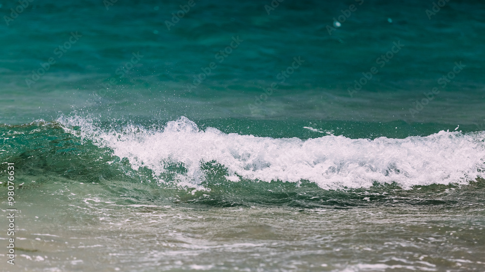 Fototapeta premium Sea Ocean Waves Ocean Foam background