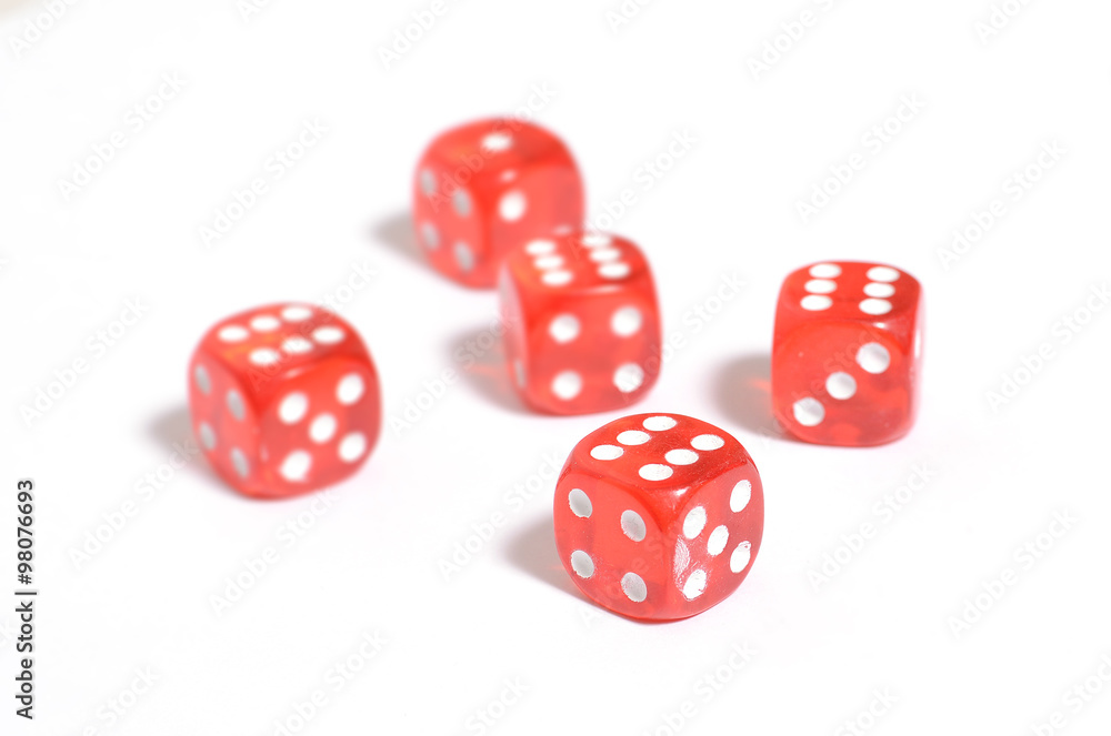 dice on the table dice on the table