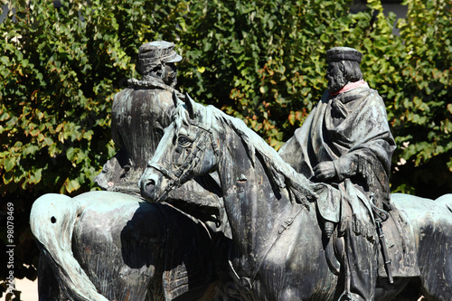 Garibaldi and Vittorio Emanuele