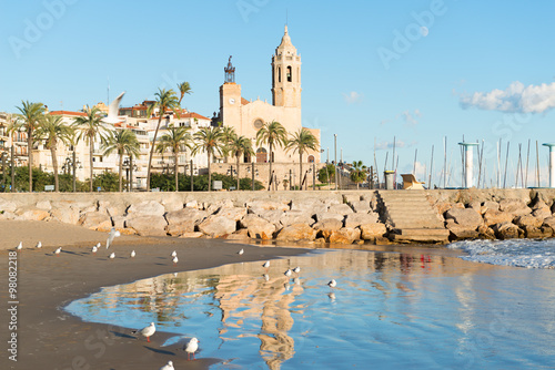 Sitges - Church of St. Bartholomew and Santa Tecla