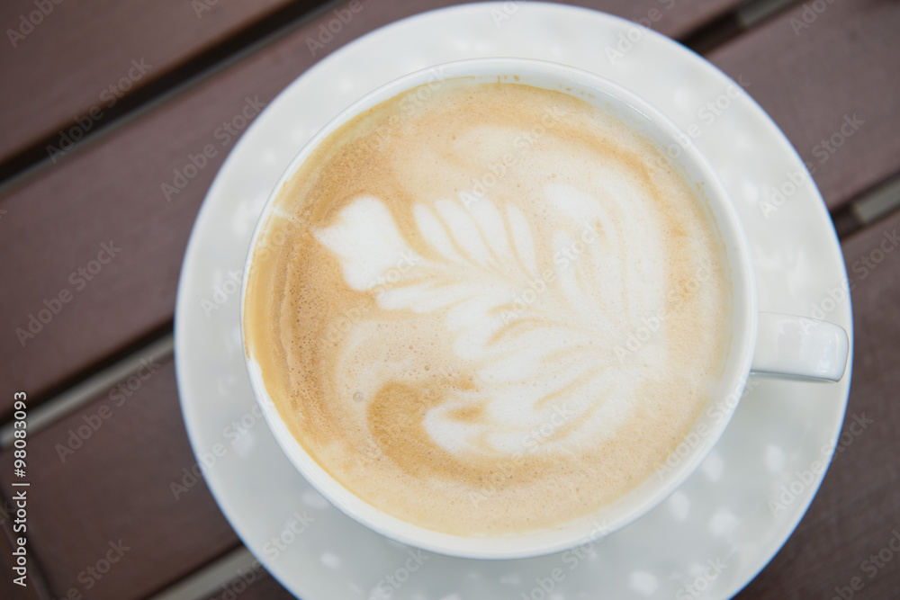 cup of latte art coffee cup of latte art coffee