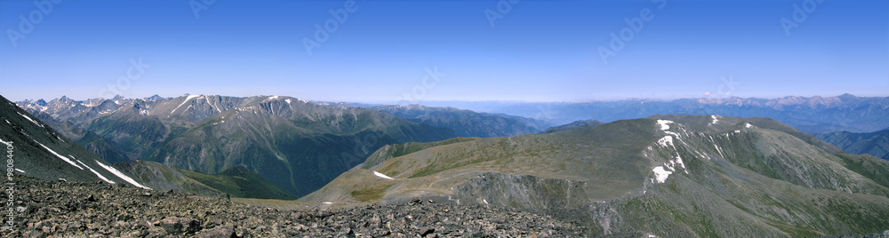  Panorama of mountains