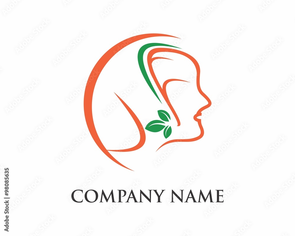 Obraz premium Dermatology/Beauty/Skincare Logo