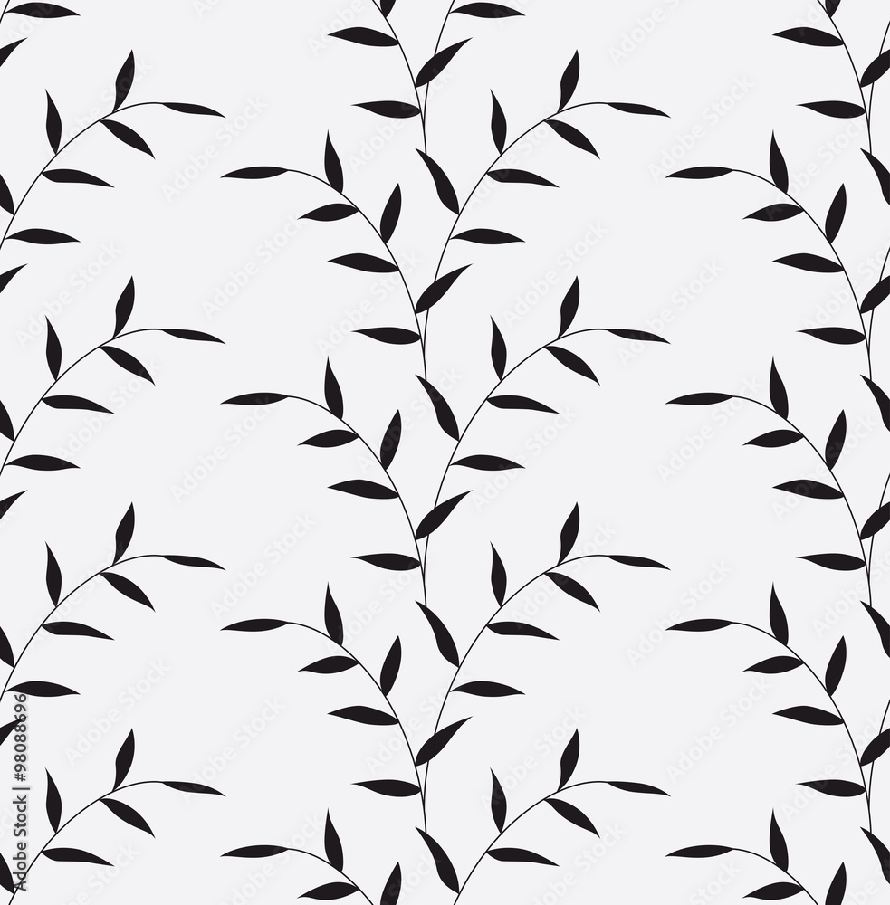 Seamless Floral Decorative Pattern Background Seamless Floral Decorative Pattern Background