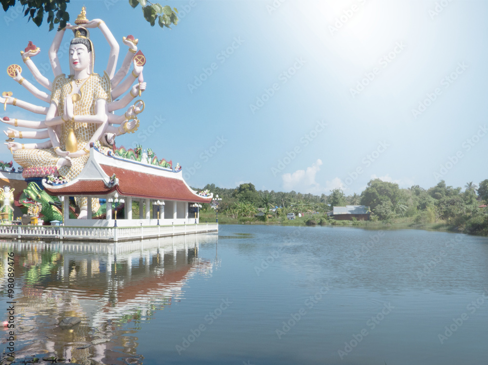 Statue of Guanyin December 2015 Thailand Ko Samui