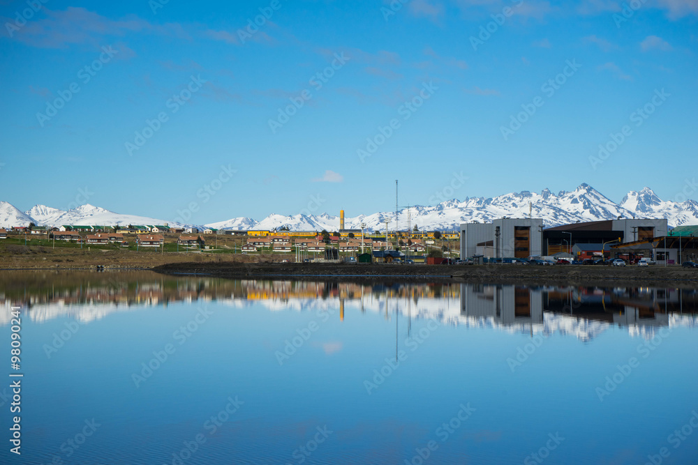outdoor view of ushuaia aregentina. outdoor view of ushuaia aregentina.
